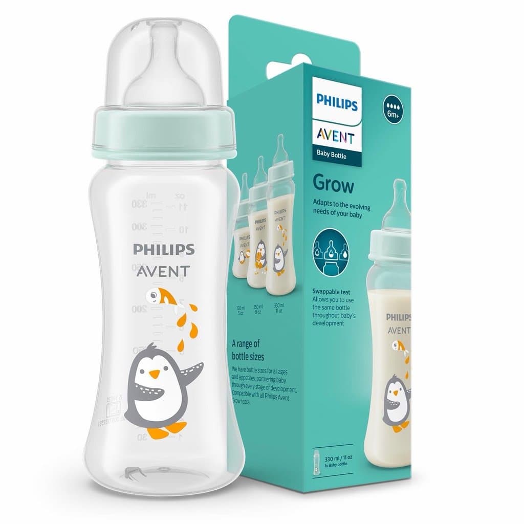 Philips Avent Grow Baby Bottle - 330ml/11oz (6m+) - Image 1